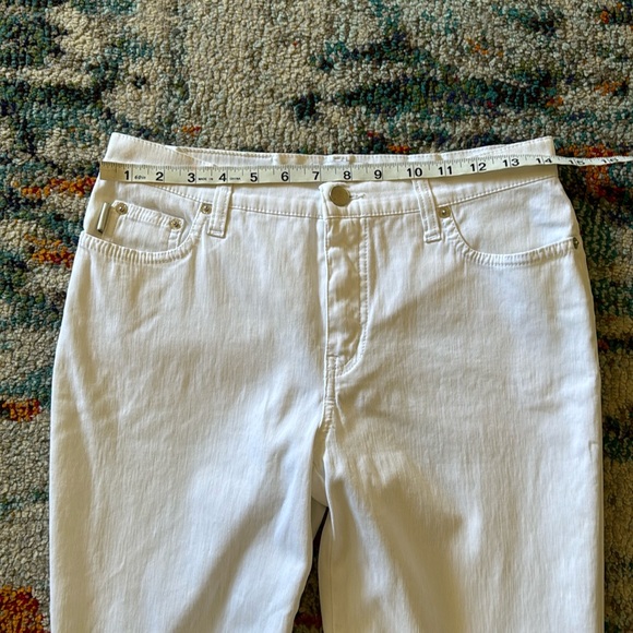 Moschino Jeans White Jeans Size 30 - Picture 10 of 12